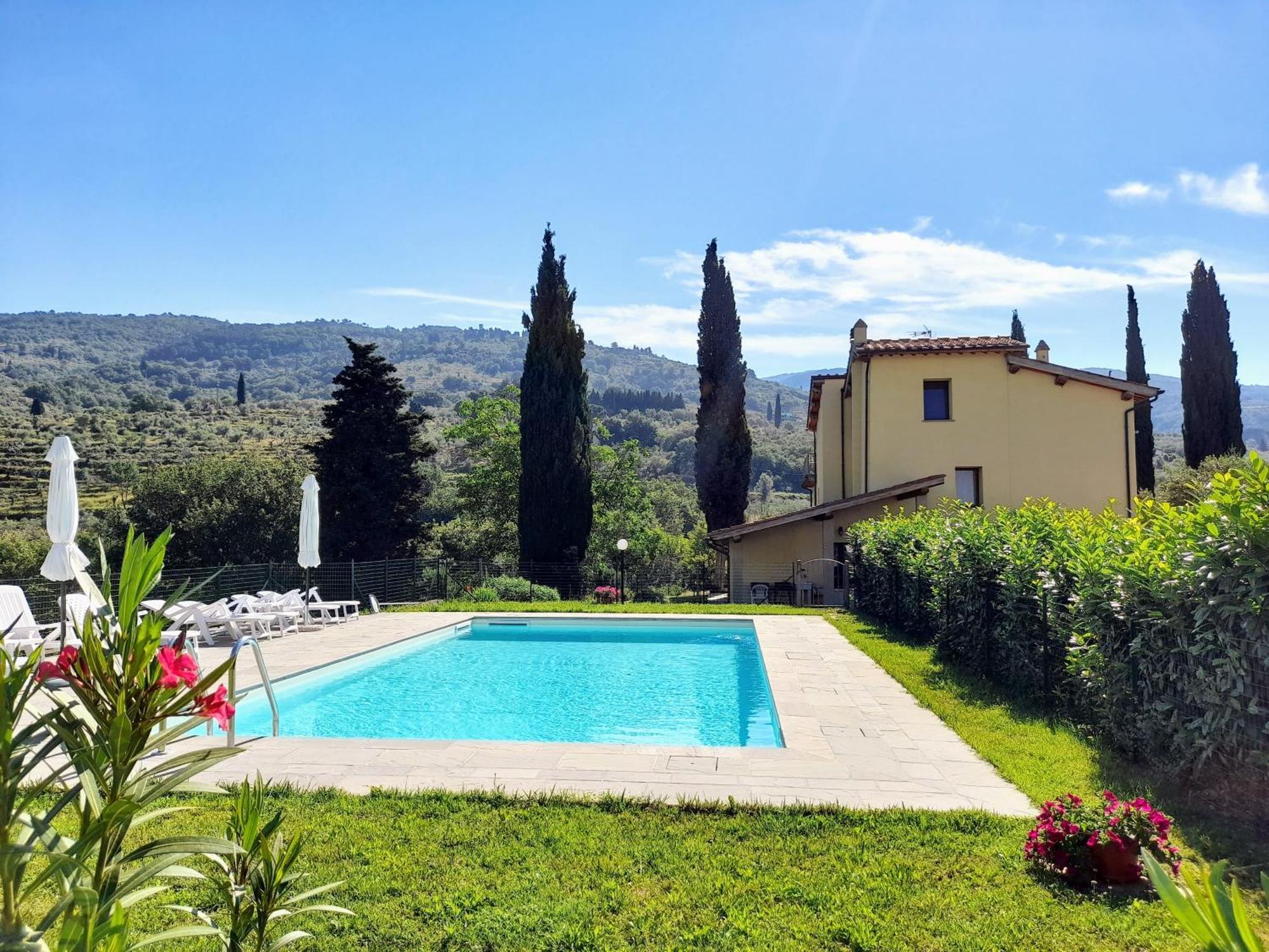 Casa Giulia Villa Reggello Bagian luar foto